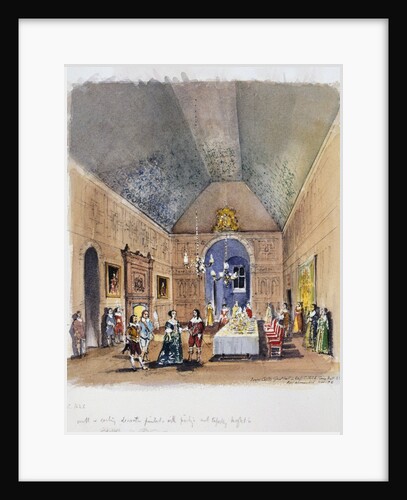 The Great Hall in the Keep of Dover Castle, Kent by Anonymous