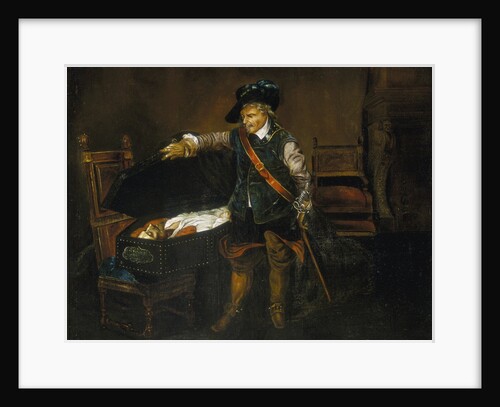 Cromwell Gazing at the Body of Charles I by Anonymous