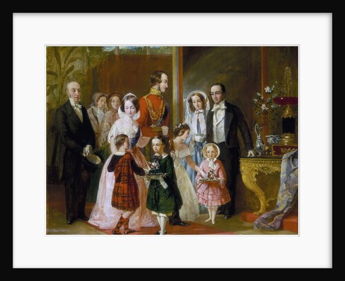 Thomas Younghusband and His Family Meet Queen Victoria and her Family at Crystal Palace by Anonymous