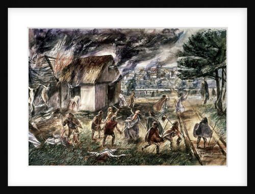 Massacre at Londinium in 60 A.D. by Anonymous