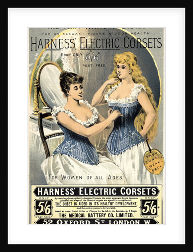 19th century corset advertisement by Anonymous