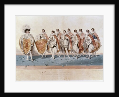 George IV in coronation robes by Anonymous