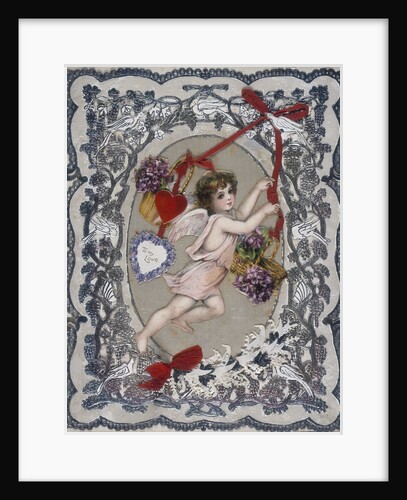 19th century Valentine's card by Anonymous