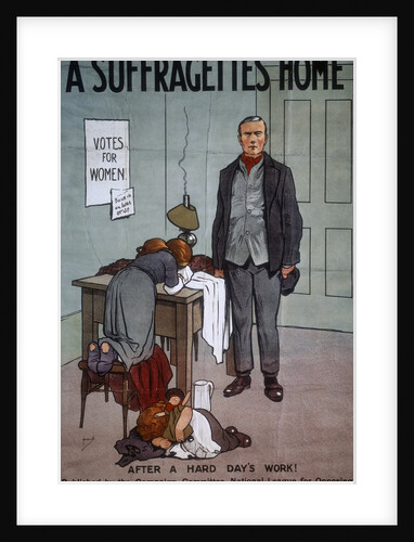 A Suffragette's Home poster by Anonymous