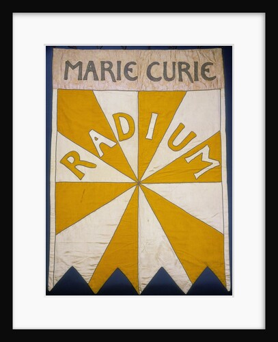 Marie Curie Radium banner by Anonymous