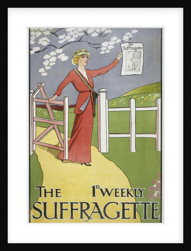 Poster for The Suffragette newspaper by Anonymous