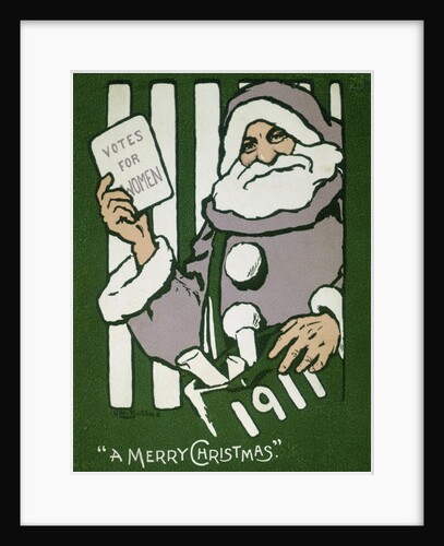 Votes for Women Christmas card by Anonymous