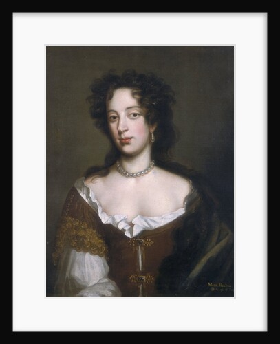 Portrait of Mary of Modena by Anonymous