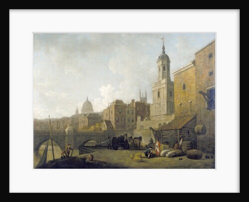 Fresh Wharf, London Bridge by William Marlow