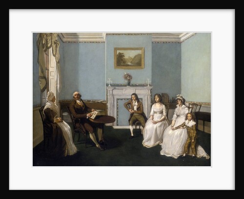 John Middleton with His Family in His Drawing Room by Anonymous