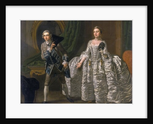 David Garrick and Hannah Pritchard in a Scene from "The Suspicious Husband" by Anonymous