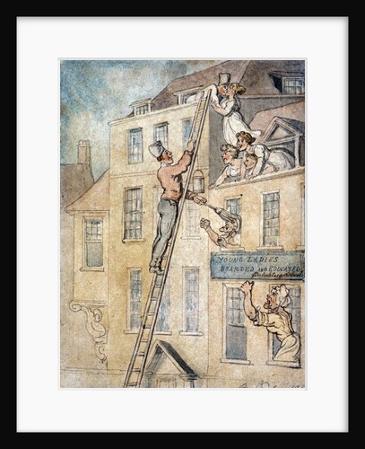 Young Ladies Boarded and Educated by Thomas Rowlandson