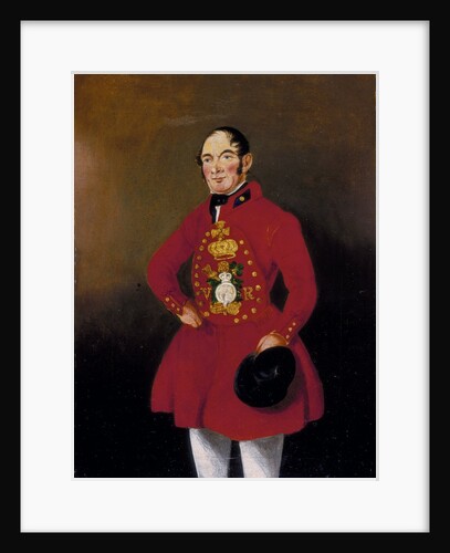 Portrait of a Royal Bargeman by W.R. Noble