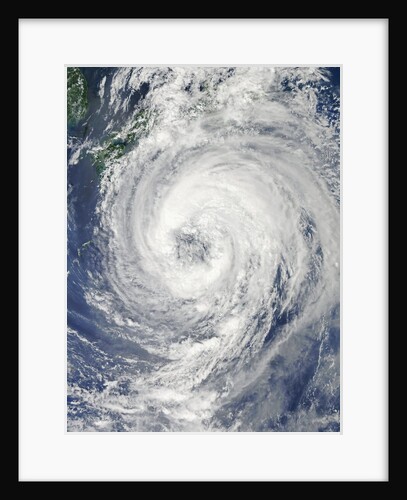 Satellite View of Tropical Storm Talas (15W) approaching Japan by Anonymous