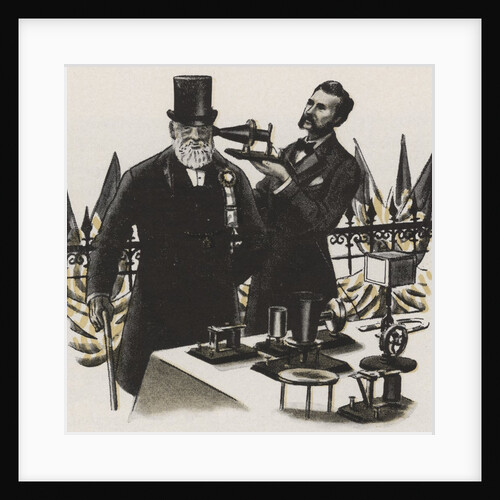 Portrait of Alexander Graham Bell by Anonymous