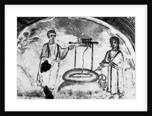 Frescoes Found in New Catacomb Discovery by Anonymous