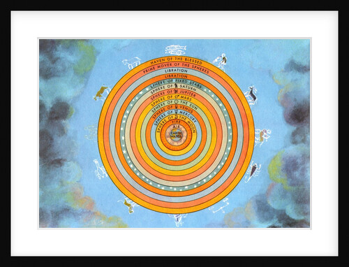 Ancient Greek view of the structure of the solar system by Anonymous
