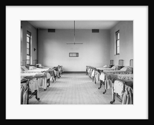 School dormitory in turn of the century England, ca. 1900. by Anonymous