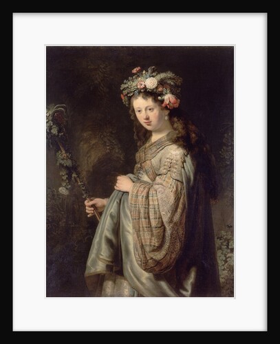 Flora by Rembrandt van Rijn
