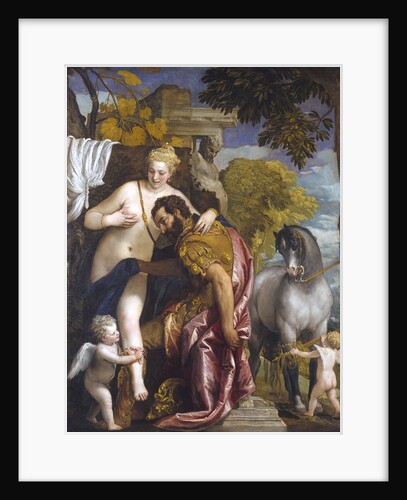 Mars and Venus United by Love by Paolo Veronese