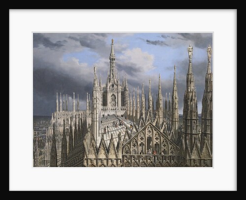 Roof of Milan Cathedral by Luigi Ossip Premazzi