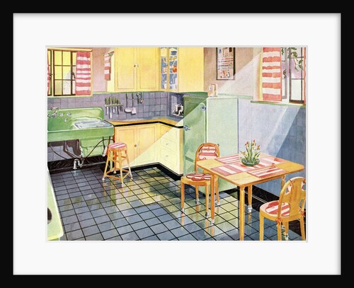 Sunny kitchen by Anonymous