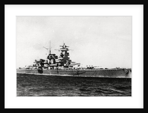 Heavy cruiser Admiral Scheer by Anonymous