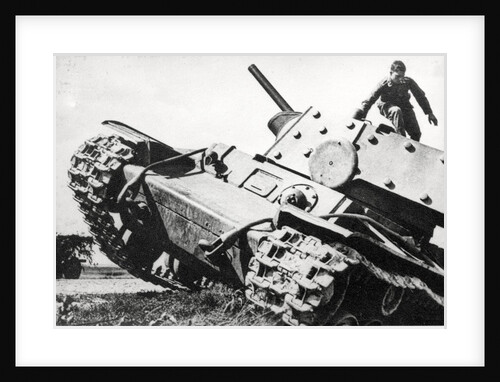 KV-1 Kliment Voroshilov heavy tank by Anonymous