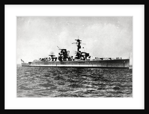 Heavy cruiser Admiral Scheer by Anonymous