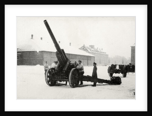 The 15 cm schwere Feldhaubitze by Anonymous