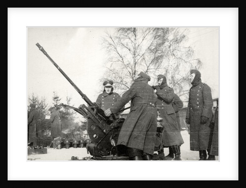 20mm FlaK30 German World War II anti-aircraft gun by Anonymous