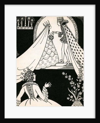 Snow White marrying the prince by Anonymous