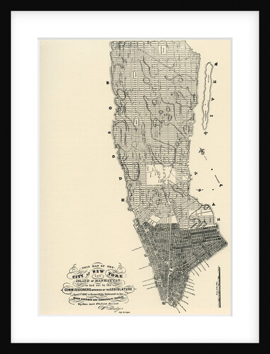 Commissioners' Map of 1811 by Anonymous