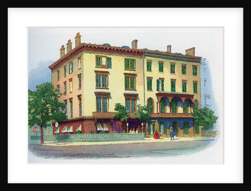 Delmonico's Restaurant in Manhattan by Anonymous