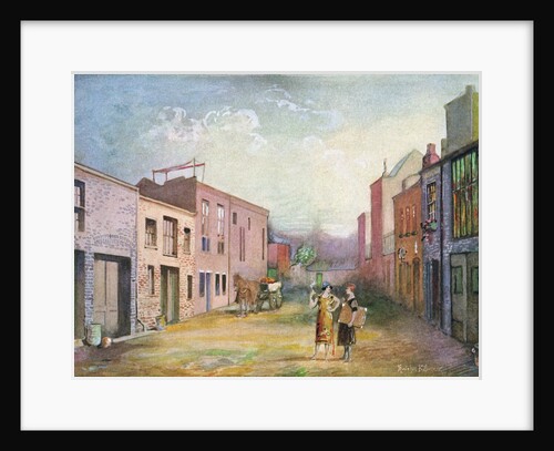 Artists' colony in early Greenwich Village by Anonymous