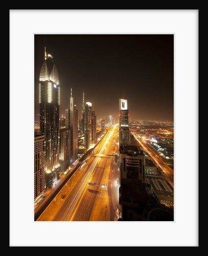 City Skyline, Dubai, UAE by Anonymous