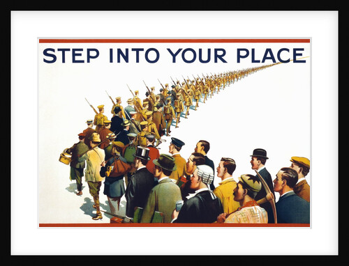 Step Into Your Place poster by Anonymous