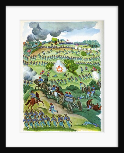Battle of Gettysburg by Anonymous