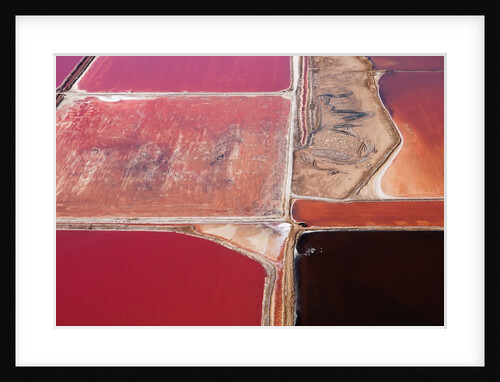 Aerial view of Salt Evaporation Ponds, Walvis Bay, Skeleton Coast by Anonymous