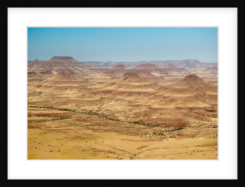 Aerial view of Damaraland by Anonymous