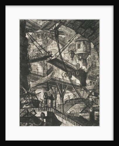 The Drawbridge by Giovanni Battista Piranesi