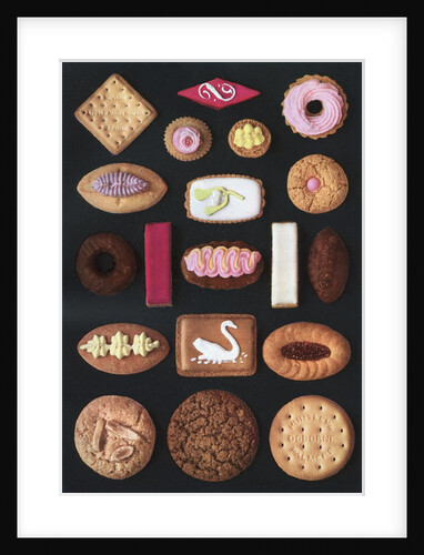 Variety of traditional English cookies by Anonymous