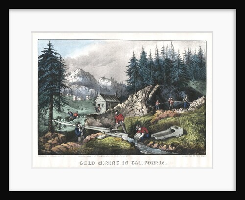 Gold Mining in California by Anonymous
