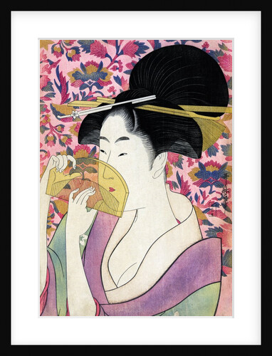 Kushi (Comb) by Utamaro Kitagawa