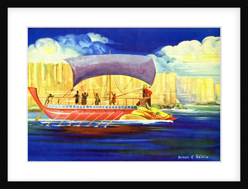 Galley Ship of Ancient Greece by Anonymous