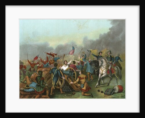 Andrew Jackson at the Battle of New Orleans. by Anonymous