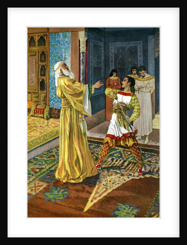 El Cid avenging the death of his father by Anonymous