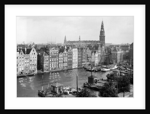 Tourist photo in The Netherlands, ca. 1910. by Anonymous