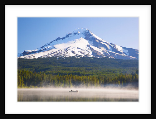 Reflection in Trillium Lake, Mt. Hood, Oregon Cascades. Pacific Northwest by Anonymous