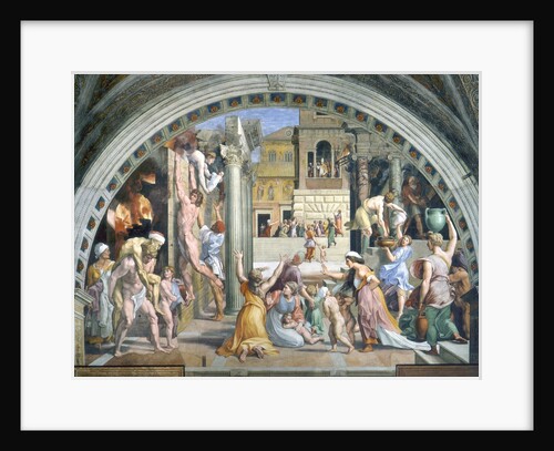 Fire in the Borgo by Raphael
